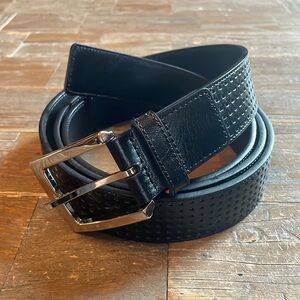 Men's Perforated Leather Belt🖤